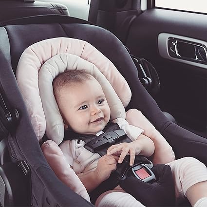 Diono Cuddle Soft 2-in-1 Baby Head Neck Body Support Pillow For Newborn Baby Super Soft Car Seat Insert Cushion,